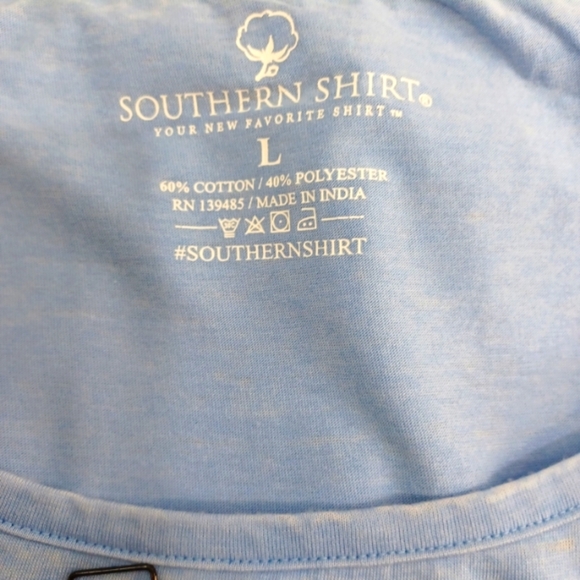 Southern Shirt Co. Women's Graphic Tank | Size L‎ | Blue | NWOT - Picture 4 of 10